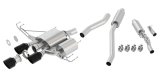Borla 17-18 Honda Civic Type-R FK8 ATAK Cat-Back Exhaust w/ Ceramic Black Tips thumbnail 1