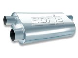 Borla Universal Pro-XS 3in Inlet//Outlet Offset/Offset 14x9 1/2 x 4 Muffler thumbnail 4