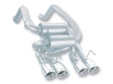 Borla 05-08 Corvette Convertible/Coupe 6.0L/6.2L 8cyl SS S-Type Exhaust (REAR SECTION ONLY) thumbnail 2