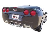 Borla 05-08 Corvette Convertible/Coupe 6.0L/6.2L 8cyl SS S-Type Exhaust (REAR SECTION ONLY) thumbnail 6