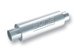 Borla XR-1 Racing Sportsman 3 inch Outlet / 3 inch Inlet Round Muffler thumbnail 4