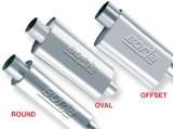 Borla XR-1 Racing Sportsman 3 inch Outlet / 3 inch Inlet Round Muffler thumbnail 6
