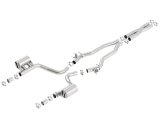 Borla 15-16 Dodge Challenger Hellcat 6.2L V8 ATAK w/ Valve Simulator CB Exhaust Factory Valance thumbnail 1