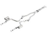 Borla 15-16 Dodge Challenger Hellcat 6.2L V8 ATAK w/ Valve Simulator CB Exhaust Factory Valance thumbnail 2