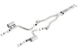 Borla 15-16 Dodge Challenger Hellcat 6.2L V8 ATAK w/ Valve Simulator CB Exhaust Factory Valance thumbnail 4