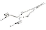 Borla 15-16 Dodge Challenger Hellcat 6.2L V8 ATAK w/ Valve Simulator CB Exhaust Factory Valance thumbnail 5