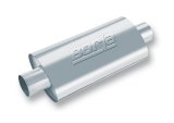 Borla XR-1 Racing Sportsman 3.5in. Outlet / 3.5in Inlet Oval Muffler - 5in Diameter x 15in Length thumbnail 1