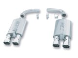 Borla 84-91 Chevrolet Corvette C4 5.7L V8 D SQ AC IC Rear Section 2.5 inch Converter thumbnail 2