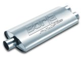 Borla Pro-XS 3in, 2-1/2in, 19in x 9-1/2in x 4in Oval Cen/Dual Turbo XL Muffler thumbnail 8