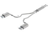 Borla 2020 Ford Explorer ST 3.0L V6 2.25in S-type Exhaust - Chrome Tips thumbnail 1