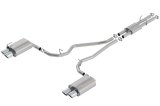 Borla 2020 Ford Explorer ST 3.0L V6 2.25in ATAK Exhaust - Chrome Tips thumbnail 2