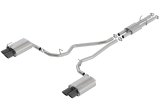 Borla 2020 Ford Explorer ST 3.0L V6 2.25in ATAK Exhaust - Black Chrome Tips thumbnail 1