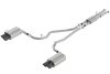 Borla 2020 Ford Explorer ST 3.0L V6 2.25in ATAK Exhaust - Black Chrome Tips thumbnail 5