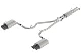 Borla 2020 Ford Explorer ST 3.0L V6 2.25in ATAK Exhaust - Black Chrome Tips thumbnail 7