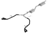 Borla 2020 Jeep Gladiator JT 3.6L V6 AT/MT AWD 2.75-2in Touring Catback Ceramic Blk Tailpipe & Tips thumbnail 1