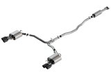 Borla 18-20 Toyota Camry XSE 3.5in Tip Dual Split Rear Exit Cat Back S-Type Exhaust Black Chrome thumbnail 6