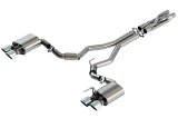 Borla 2020 Ford GT500 5.2L AT 3in ATAK CatBack Exhaust w/ Chrome Tips thumbnail 9