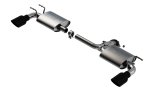 Borla 19-21 Mazda 3 Hatchback 2.0/2.5L NA S-Type Axle-back Black Chrome Tips thumbnail 2