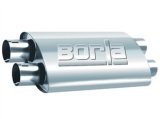 Borla Universal ProXS Muffler - Oval Dual/Dual Inlet/Outlet 2.5in Tubing 19inx4inx9.5in Case thumbnail 2