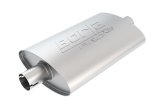 Borla Universal Pro-XS Oval 2.5in Inlet/Outlet Center/Center Notched Muffler thumbnail 5