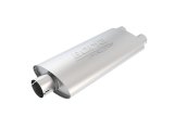 Borla Universal Center/Dual Oval 3in In/2.25in Out 19in x 4in x 9.5in Notched PRO-XS Muffler thumbnail 2