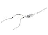 Borla 14 Silv/Sierra 1500 EC Std/CC Short 143.5in WB Touring Single Split Rear Exit Cat-Back Exhaust thumbnail 3