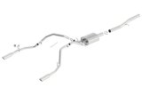 Borla 14 Silv/Sierra 1500 EC Std/CC Short 143.5in WB Touring Single Split Rear Exit Cat-Back Exhaust thumbnail 6