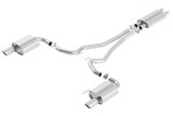 Borla Touring Cat-Back 15 Ford Mustang GT 5.0L V8 MT/AT 2.5in pipe 4in tip thumbnail 6