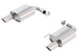 Borla S-Type Rear Section 15-17 Ford Mustang GT 5.0L V8 MT/AT 2.5in pipe 4in tip thumbnail 5