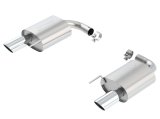 Borla S-Type Rear Section 15-17 Ford Mustang GT 5.0L V8 MT/AT 2.5in pipe 4in tip thumbnail 8