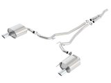 Borla Atak Cat Back 15-17 Ford Mustang 2.3L EcoBoost MT/AT 2.25in pipe 4in tip thumbnail 1