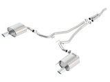Borla Atak Cat Back 15-17 Ford Mustang 2.3L EcoBoost MT/AT 2.25in pipe 4in tip thumbnail 9