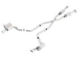 Borla 2015 Jeep Grand Cherokee SRT8 S-Type Dual Round Rolled Exit Catback Exhaust thumbnail 5