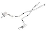 Borla 2015 Jeep Grand Cherokee SRT8 ATAK Dual Round Rolled Exit Catback Exhaust thumbnail 1