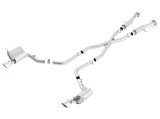 Borla 2015 Jeep Grand Cherokee SRT8 ATAK Dual Round Rolled Exit Catback Exhaust thumbnail 2