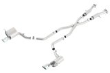 Borla 2015 Jeep Grand Cherokee SRT8 ATAK Dual Round Rolled Exit Catback Exhaust thumbnail 4