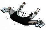 Borla 2020 Chevrolet Corvette C8 6.2L S-Type Exhaust System Dual Round A/C Tips 4inx 4.75in thumbnail 2