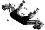 Borla 2020 Chevrolet Corvette C8 6.2L S-Type Exhaust System Dual Round Angle Cut Carbon Fiber Tips thumbnail 1
