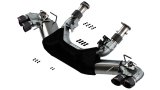 Borla 2020 Chevrolet Corvette C8 6.2L S-Type Exhaust System Dual Round Angle Cut Carbon Fiber Tips thumbnail 5