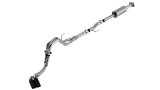 Borla F-150 2021 2.7L/3.5L 4dr CC SB EC STB Lar/KingR/Plnm/LTD 3/2.25 DSE CB S-Type BLK CHR Tips thumbnail 5