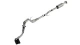 Borla F-150 2021 2.7L/3.5L 4dr CC SB EC STB Lar/KingR/Plnm/LTD 3/2.25 DSE CB S-Type BLK CHR Tips thumbnail 8