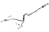 Borla F-150 2021 5.0L 4dr CC SB EC STB Lariat/KR/Platinum/LTD 3/2.25 SRE Cat-Back ATAK CHR Tips thumbnail 2