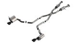 Borla 15-21 Jeep Grand Cherokee SRT 6.4L V8 AWD S-Type Cat-Back Exhaust System - Black Tips T-304SS thumbnail 2