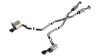 Borla 15-21 Jeep Grand Cherokee SRT 6.4L V8 AWD S-Type Cat-Back Exhaust System - Black Tips T-304SS thumbnail 5