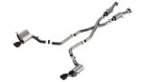 Borla 15-21 Jeep Grand Cherokee SRT 6.4L V8 AWD S-Type Cat-Back Exhaust System - Black Tips T-304SS thumbnail 7
