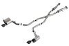 Borla 15-21 Jeep Grand Cherokee SRT 6.4L V8 AWD ATAK Cat-Back Exhaust System - Black Tips T-304SS thumbnail 5