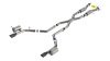 Borla 2021+ Dodge Durango SRT Hellcat 6.2L V8 AWD ATAK Cat-Back Exhaust System - Black Chrome Tips thumbnail 4