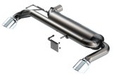 Borla 21-22 Ford Bronco 2.3L 4WD Touring Axle Back Exhaust w/ Bright Chrome Tips thumbnail 1
