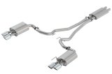Borla 2018-2022 Ford Mustang GT Cat-Back Exhaust System Touring- Rolled Polished Tips thumbnail 1