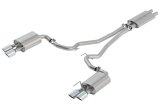 Borla 2018-2022 Ford Mustang GT Cat-Back Exhaust System Touring- Rolled Polished Tips thumbnail 2